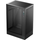 DeepCool CH170 PLUS boîtier midi tower Noir | 2x USB-A | 1x USB-C | Verre Trempé