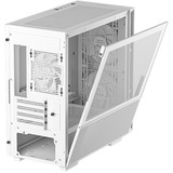 DeepCool CH360 boîtier mini tower Blanc | 1x USB-A | 1x USB-C | RGB | Verre Trempé
