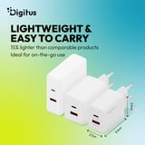 Digitus Chargeur USB 20W, 1x USB-C, 1x USB-A Blanc