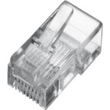 Digitus Connecteurs modulaires CAT.5e pour câble rond, non blindés, 100 pièces, Prise de courant 