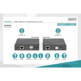 Digitus DS-55505, Extension HDMI Noir