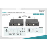 Digitus DS-55505, Extension HDMI Noir