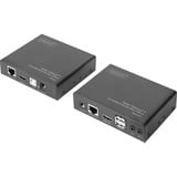 Digitus Ensemble d'extension KVM HDMI 4K HDBaseT 2.0, Extension HDMI Noir