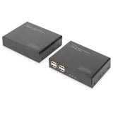 Digitus Ensemble d'extension KVM HDMI 4K HDBaseT 2.0, Extension HDMI Noir