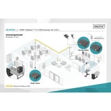 Digitus Ensemble d'extension KVM HDMI 4K HDBaseT 2.0, Extension HDMI Noir