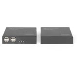 Digitus Ensemble d'extension KVM HDMI 4K HDBaseT 2.0, Extension HDMI Noir