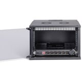 Digitus Ensemble réseau SOHO Pro 19" 540x400 mm (LxP), Armoire informatique Noir