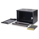 Digitus Ensemble réseau SOHO Pro 19" 540x400 mm (LxP), Armoire informatique Noir