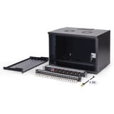 Digitus Ensemble réseau SOHO Pro 19" 540x400 mm (LxP), Armoire informatique Noir