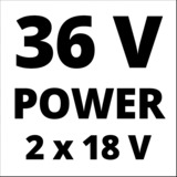 EINHELL GE-CM 43 Li M Kit Tondeuse à gazon poussée Batterie Noir, Gris, Rouge Rouge/Noir, Tondeuse à gazon poussée, 43 cm, 2,5 cm, 7,5 cm, 600 m², Lames rotatives