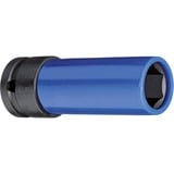 GEDORE Embout de tournevis robuste rouge 1/2", SW 17mm, Clés mixtes à cliquet Bleu