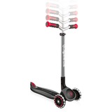 GLOBBER Master Lights, Trottinette Noir/Rouge