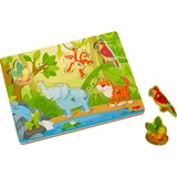 HABA Puzzle musical Jungle 6 pièce(s), Animaux, 2 an(s)