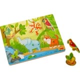 HABA Puzzle musical Jungle 6 pièce(s), Animaux, 2 an(s)