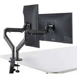 HAGOR 8716 support d'écran plat pour bureau 68,6 cm (27") Noir, Support de moniteur Gris foncé, Pince, 38,1 cm (15"), 68,6 cm (27"), 100 x 100 mm, Réglage de la hauteur, Noir