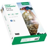 Inapa recyconomic pure white 80g 210x297 R papier jet d'encre A4 (210x297 mm) 500 feuilles Blanc Universel, A4 (210x297 mm), 500 feuilles, 80 g/m², Blanc, 100 µm