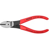 KNIPEX 74 01 140 pince Pinces coupantes diagonales, Tenailles de cran Rouge, Pinces coupantes diagonales, Sulfate de chondroïtine, Plastique, Rouge, 14 cm, 131 g