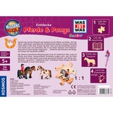KOSMOS Puzzle de connaissances WAS IST WAS Junior : Découvre la ferme de poneys 