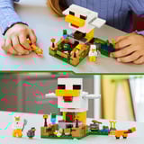 LEGO LEGO Minecraft Chicken Farm, Jouets de construction 