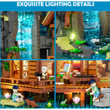 Lumibricks Cabane de la cascade, Jouets de construction 