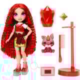 MGA Entertainment Classic Rainbow Ruby, Poupée Rainbow High Classic Rainbow Ruby, Poupée mannequin, Femelle, 4 an(s), Garçon/Fille, 280 mm, Multicolore