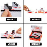 MGA Entertainment Make It Mini Sneakers in PDQ, Bricolage Miniverse Make It Mini Sneakers in PDQ, 8 an(s), Multicolore, Plastique