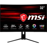MSI Optix MAG322CR 80 cm (31.5") 1920 x 1080 pixels Full HD LCD Noir, Moniteur gaming Noir, 80 cm (31.5"), 1920 x 1080 pixels, Full HD, LCD, 1 ms, Noir