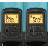 Makita Souffleur d'air chaud sans fil HG001GZ01 XGT, 40 Volts, Souffleur à chaleur Bleu/Noir