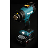 Makita Souffleur d'air chaud sans fil HG001GZ01 XGT, 40 Volts, Souffleur à chaleur Bleu/Noir