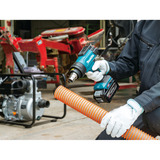 Makita Souffleur d'air chaud sans fil HG001GZ01 XGT, 40 Volts, Souffleur à chaleur Bleu/Noir