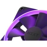 NZXT F140 RGB ventilateurs de boîtier Noir, 2 pièces, 140 x 140 x 26 mm, PWM, contrôleur inclus