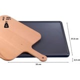 Neff Z1913X0 papier cuisson Four Rectangulaire Vitrocéramique, Bois, Pierre à pizza Gris, Rectangulaire, Vitrocéramique, Bois, Noir, Bois