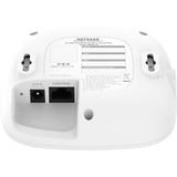 Netgear WAX210 1800 Mbit/s Blanc Connexion Ethernet, supportant l'alimentation via ce port (PoE), Point d'accès 2,4 GHz, 5 GHz, 1800 Mbit/s, WPA2, WPA3, 10,100,1000 Mbit/s