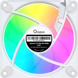 Ocypus Gamma F12 Elite ARGB ventilateurs de boîtier Blanc, 3 pièces, 120 x 120 x 25 mm, PWM
