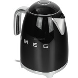 SMEG Bouilloire Noir/chrome