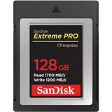 SanDisk SDCFE-128G-GN4NN mémoire flash 128 Go CFexpress, Carte mémoire 128 Go, CFexpress, 1700 Mo/s, 1200 Mo/s, Noir