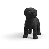 Schleich Farm World Chiot Labrador Retriever noir, Figurine 