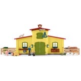 Schleich Farm World - Grande étable, jaune, Figurine 