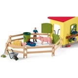 Schleich Farm World - Grande étable, jaune, Figurine 