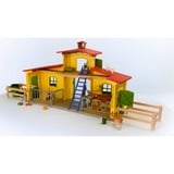 Schleich Farm World - Grande étable, jaune, Figurine 