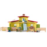 Schleich Farm World - Grande étable, jaune, Figurine 