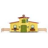 Schleich Farm World - Grande étable, jaune, Figurine 