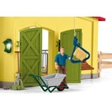 Schleich Farm World - Grande étable, jaune, Figurine 