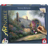 Schmidt Spiele My ArtNOBLE Thomas Kinkade - Moonlight Cottage, Peinture 