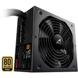 Sharkoon WPM Gold ZERO 750W alimentation Noir, 750 W, 100 - 240 V, 47 - 63 Hz, 10 A, Actif, 120 W