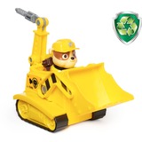 Spin Master Vehicule + Figurine Ruben La Pat' Patrouille, Jeu véhicule Jaune, PAW Patrol Vehicule + Figurine Ruben La Pat' Patrouille, Bulldozer, PAW Patrol, 3 an(s), Plastique, Noir, Jaune