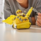 Spin Master Vehicule + Figurine Ruben La Pat' Patrouille, Jeu véhicule Jaune, PAW Patrol Vehicule + Figurine Ruben La Pat' Patrouille, Bulldozer, PAW Patrol, 3 an(s), Plastique, Noir, Jaune