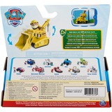Spin Master Vehicule + Figurine Ruben La Pat' Patrouille, Jeu véhicule Jaune, PAW Patrol Vehicule + Figurine Ruben La Pat' Patrouille, Bulldozer, PAW Patrol, 3 an(s), Plastique, Noir, Jaune