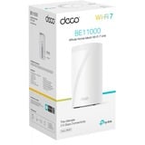 TP-Link Deco BE65 Tri-bande (2,4 GHz / 5 GHz / 6 GHz) Wi-Fi 7 (802.11be) Blanc 4 Interne, Routeur Blanc, Blanc, Interne, Système maillé, Tri-bande (2,4 GHz / 5 GHz / 6 GHz), Wi-Fi 7 (802.11be), 11000 Mbit/s