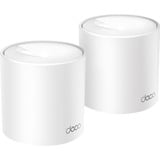 TP-Link Deco X10 Bi-bande (2,4 GHz / 5 GHz) Wi-Fi 6 (802.11ax) Blanc 2 Interne, Routeur Blanc, Blanc, Interne, Routeur maillé, 190 m², Bi-bande (2,4 GHz / 5 GHz), Wi-Fi 6 (802.11ax)